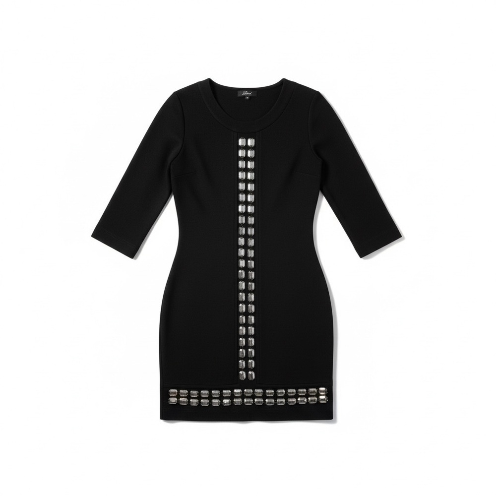 Forel Black Garment with Subtle Details size S